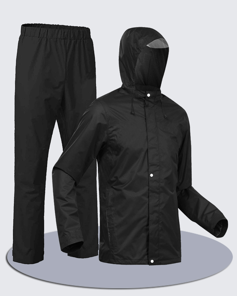  CAMISON Luxury series Men's Raincoat Waterproof Reversible Double Layer Packed in a Storage Bag