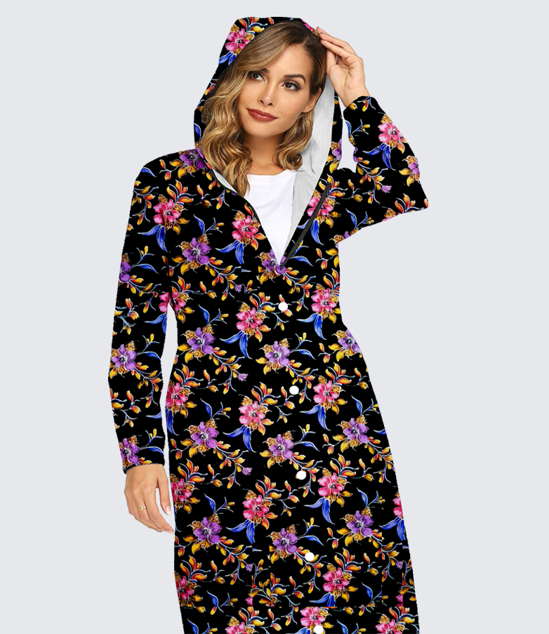 CAMISON Women's Stylish Printed Raincoat
