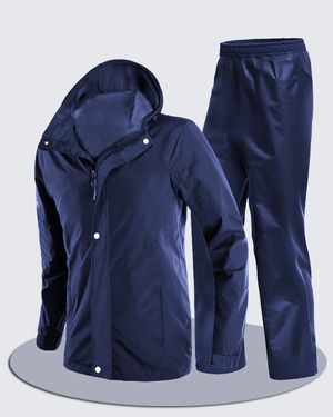  CAMISON La series Men's Raincoat Waterproof Reversible Double Layer Packed in a Storage Bag