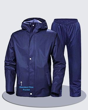 CAMISON Attractive series Men's Raincoat Waterproof Reversible Double Layer Packed in a Storage Bag